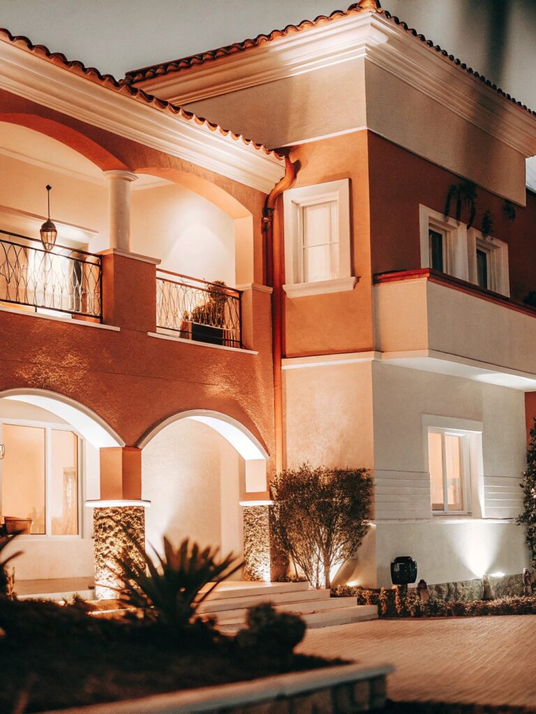 illuminazione-architettonica-esterna-villetta-Zanotti-Impianti illuminazione architettonica esterna villetta Zanotti Impianti